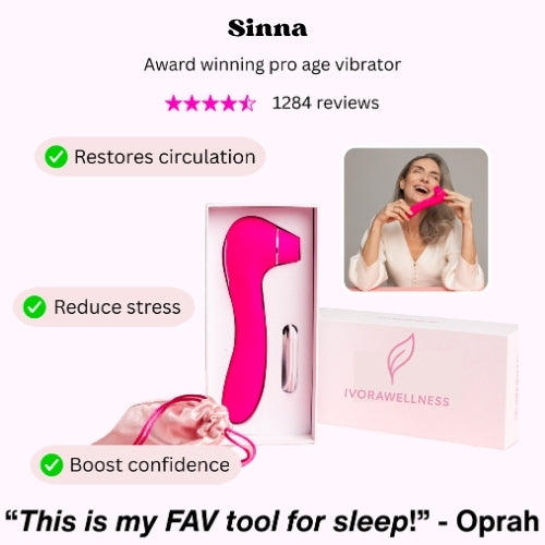 Sinna Pro Age premium Wellness Vibrator - Body - Safe Materials